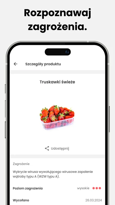 foodAlert: Wycofane produkty Screenshots