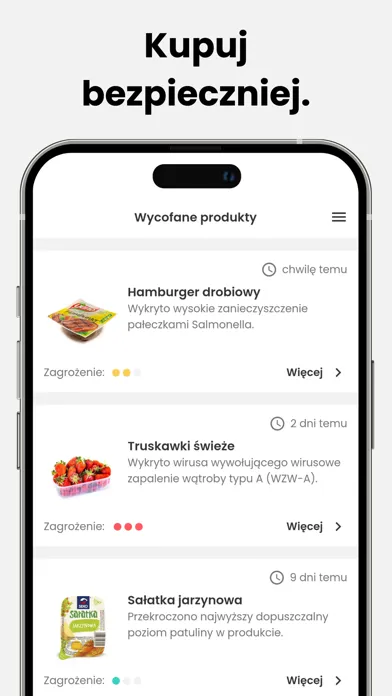 foodAlert: Wycofane produkty Screenshots