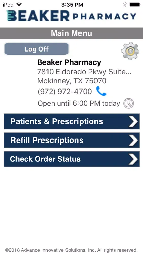 Beaker Pharmacy应用截图