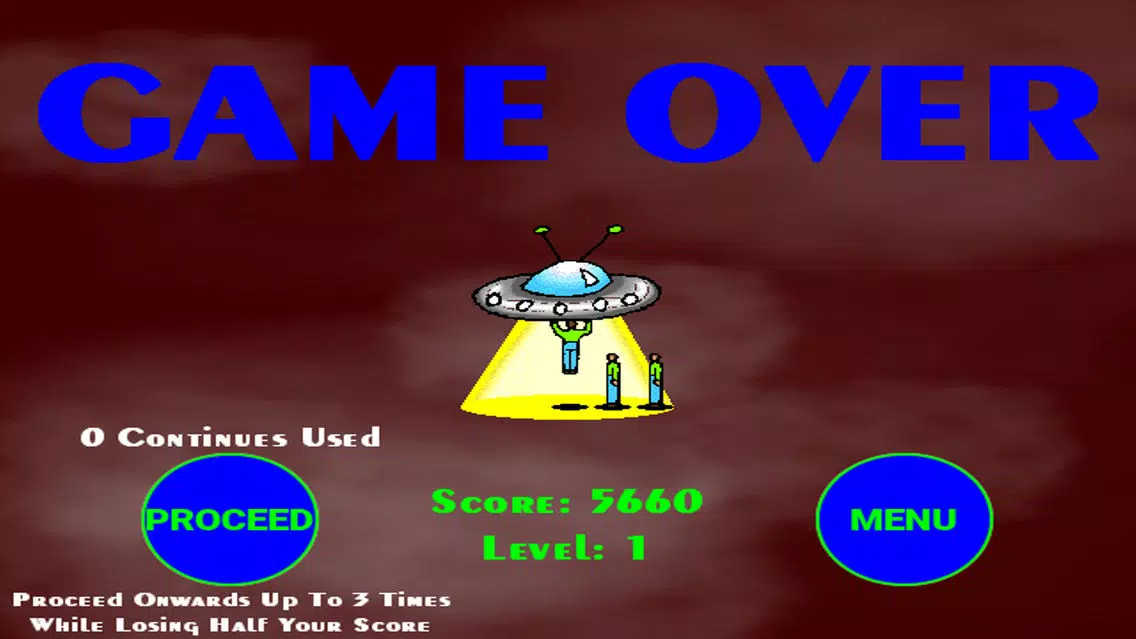 Capturas de tela do Alien Invasion Breakout