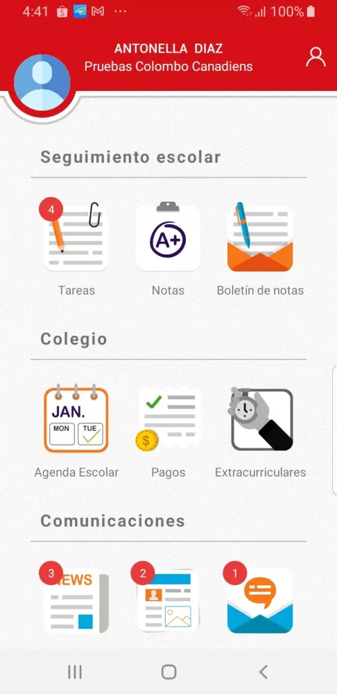 Capturas de tela do Beam School
