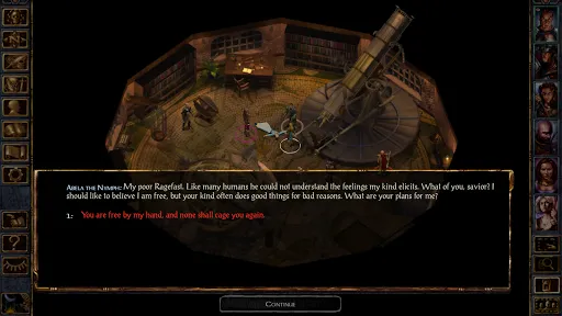 Tangkapan layar Baldur's Gate Enhanced Edition