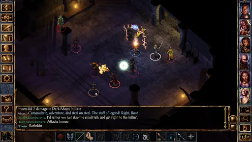 Tangkapan layar Baldur's Gate Enhanced Edition