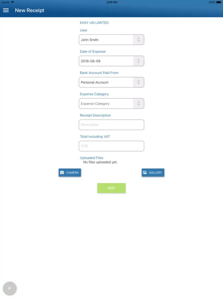BeanBalance iPad  سکرین شاٹس