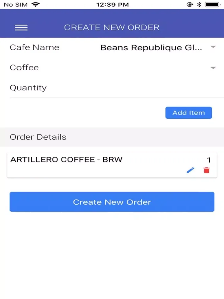 Capturas de pantalla de Bean Cartel Driver App iPad 