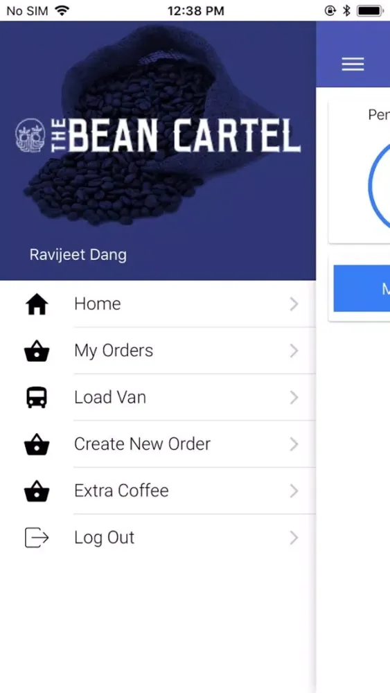 Capturas de pantalla de Bean Cartel Driver App