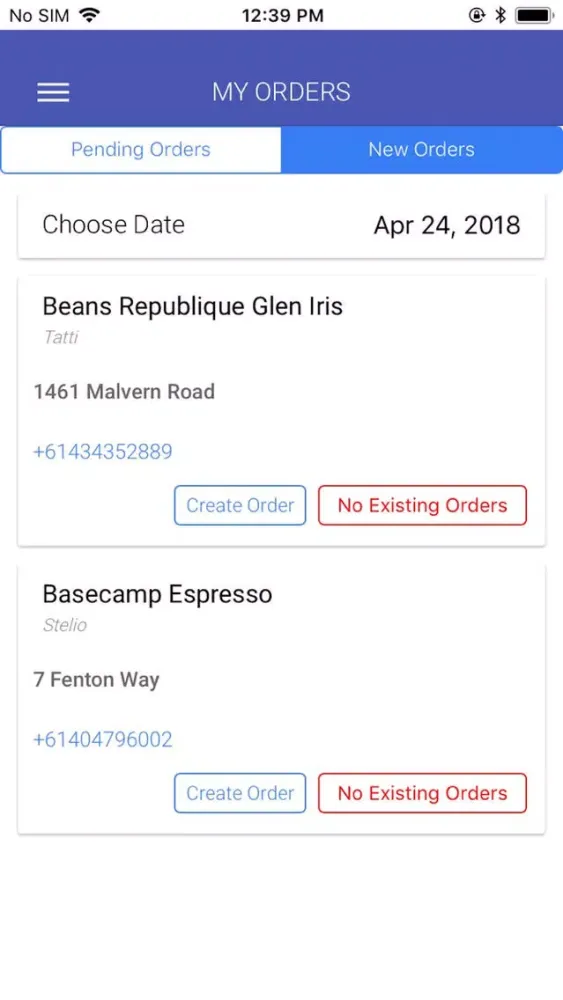 Capturas de pantalla de Bean Cartel Driver App