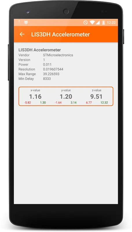 Sensor Tools स्क्रीनशॉट