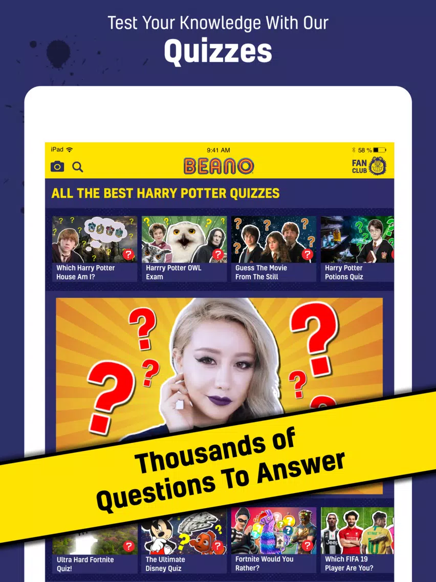 Tangkapan layar Beano – Funny stuff every day iPad 
