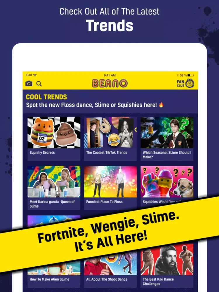 Screenshot di Beano – Funny stuff every day iPad 
