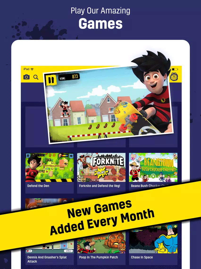 Tangkapan layar Beano – Funny stuff every day iPad 