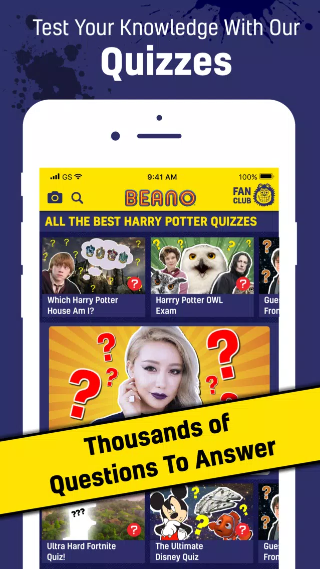 Tangkapan layar Beano – Funny stuff every day