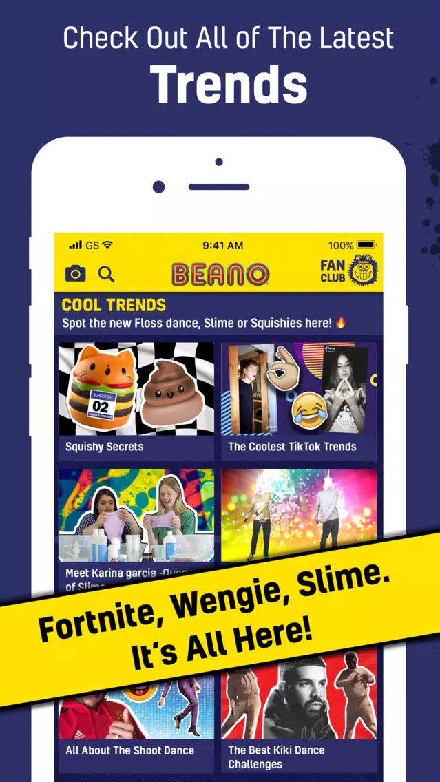 Tangkapan layar Beano – Funny stuff every day