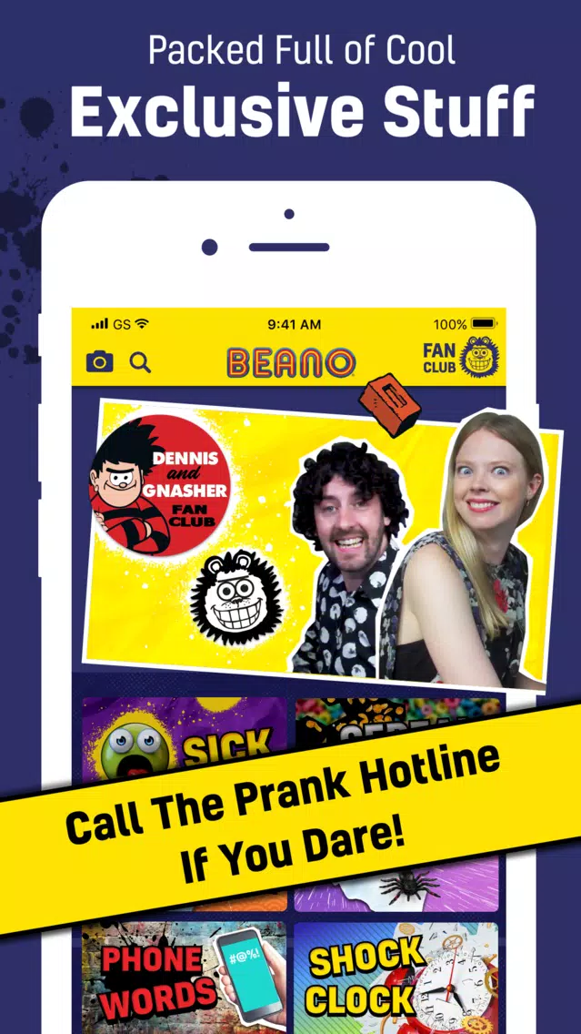 Tangkapan layar Beano – Funny stuff every day