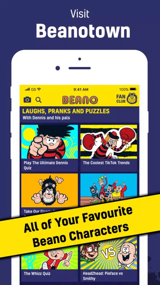 Screenshot di Beano – Funny stuff every day
