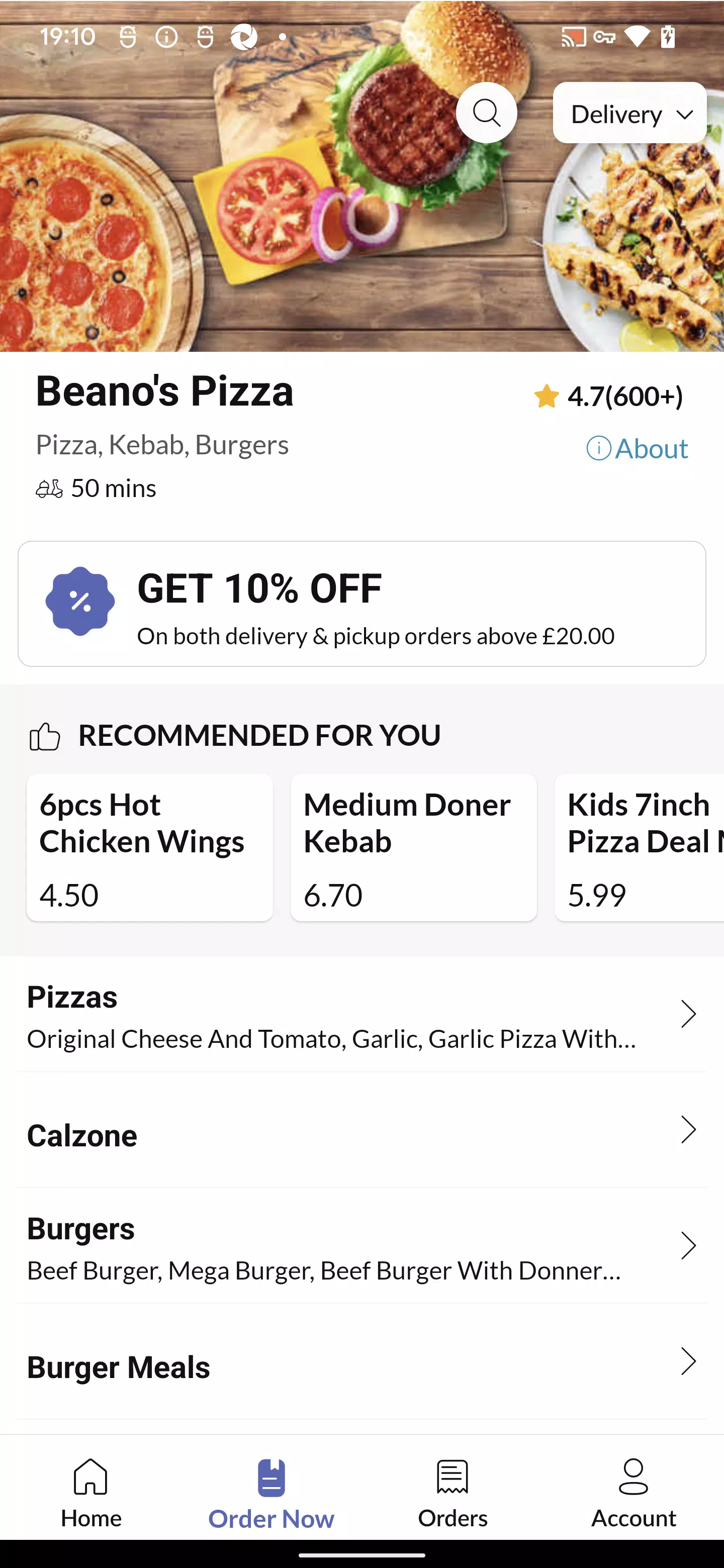 Beano's Pizza Screenshots