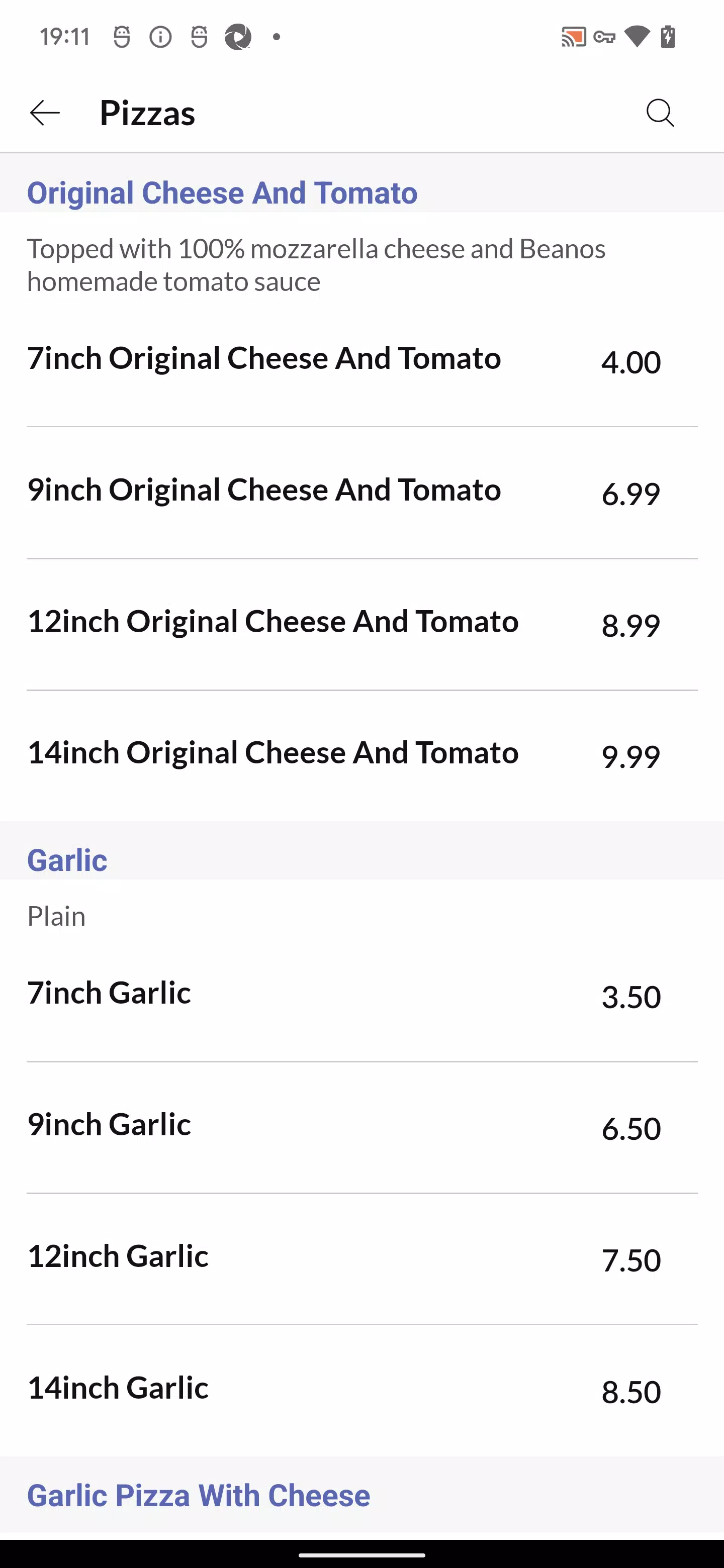 Beano's Pizza Screenshots