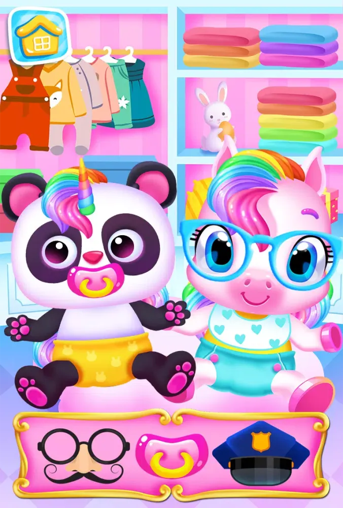 Tangkapan layar My Baby Unicorn - Pet Care Sim