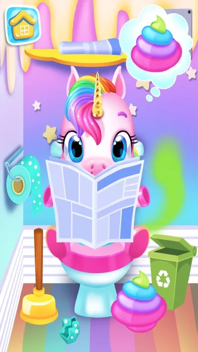 Screenshot di My Baby Unicorn & Panda Care