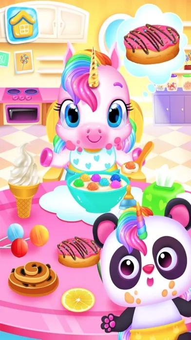 Screenshot di My Baby Unicorn & Panda Care