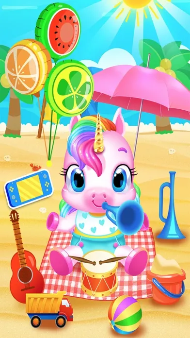 Screenshot di My Baby Unicorn & Panda Care