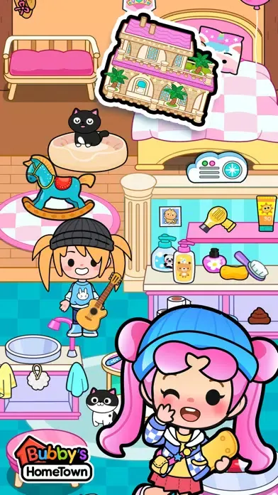 Capturas de tela do Bubby's Home Town