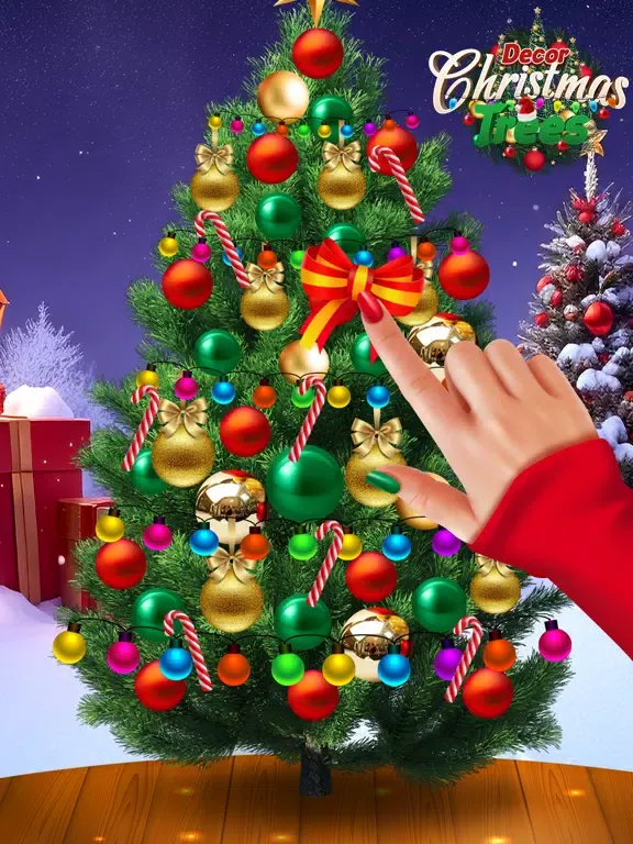 Tangkapan skrin Christmas Tree Maker Morning iPad 