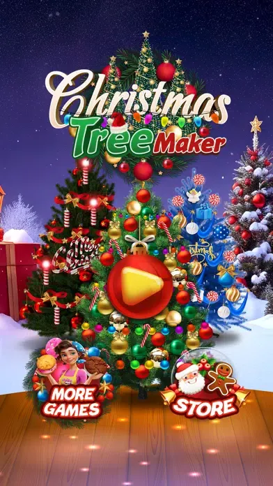 Tangkapan skrin Christmas Tree Maker Morning