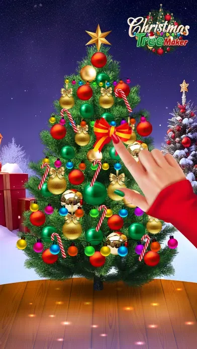 Tangkapan skrin Christmas Tree Maker Morning