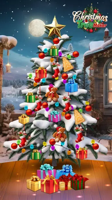 Tangkapan skrin Christmas Tree Maker Morning