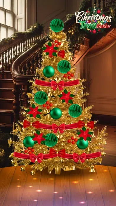 Tangkapan skrin Christmas Tree Maker Morning