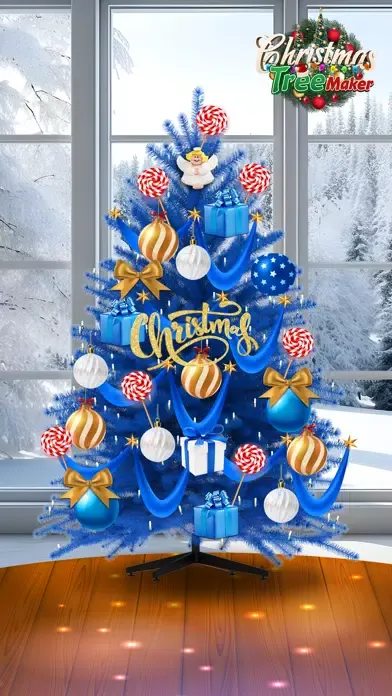 Tangkapan skrin Christmas Tree Maker Morning
