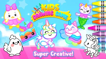 Captures d'écran de Rainbow Glitter Drawing Book
