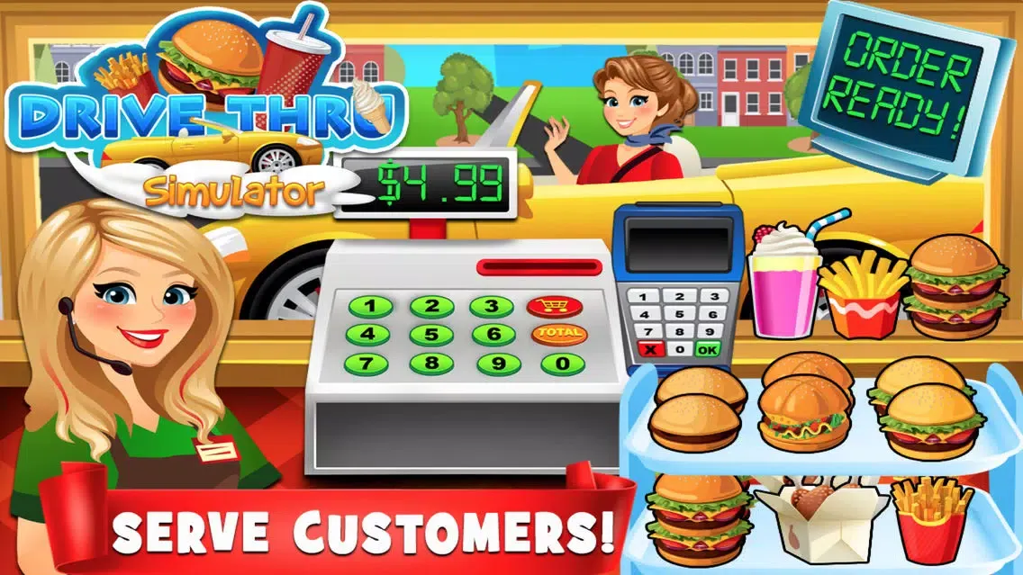 Zrzuty ekranu Drive Thru Fast Food
