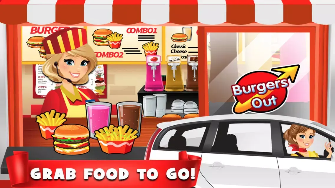 Zrzuty ekranu Drive Thru Fast Food