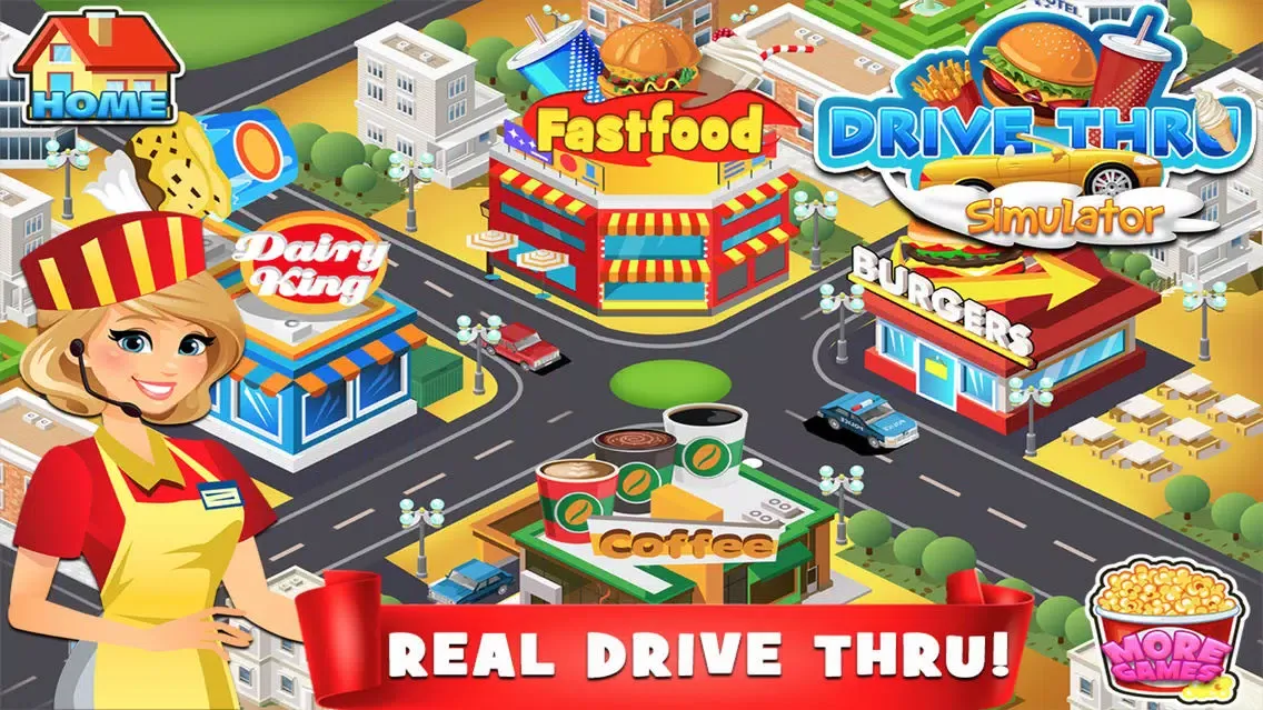 Zrzuty ekranu Drive Thru Fast Food