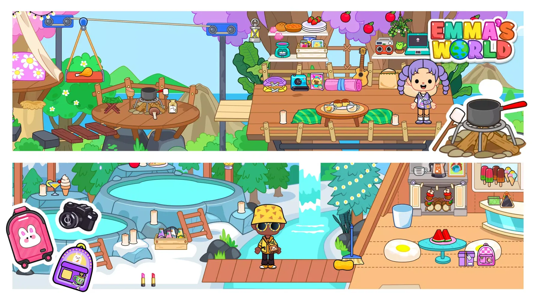 Emma's World - Town & Family应用截图