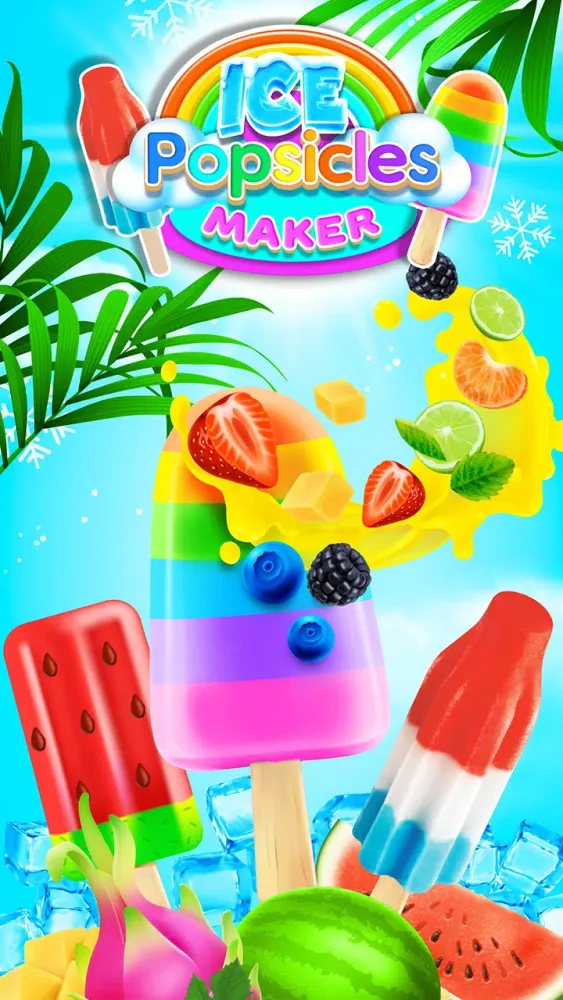 Frozen Ice Popsicles for Girls 스크린샷