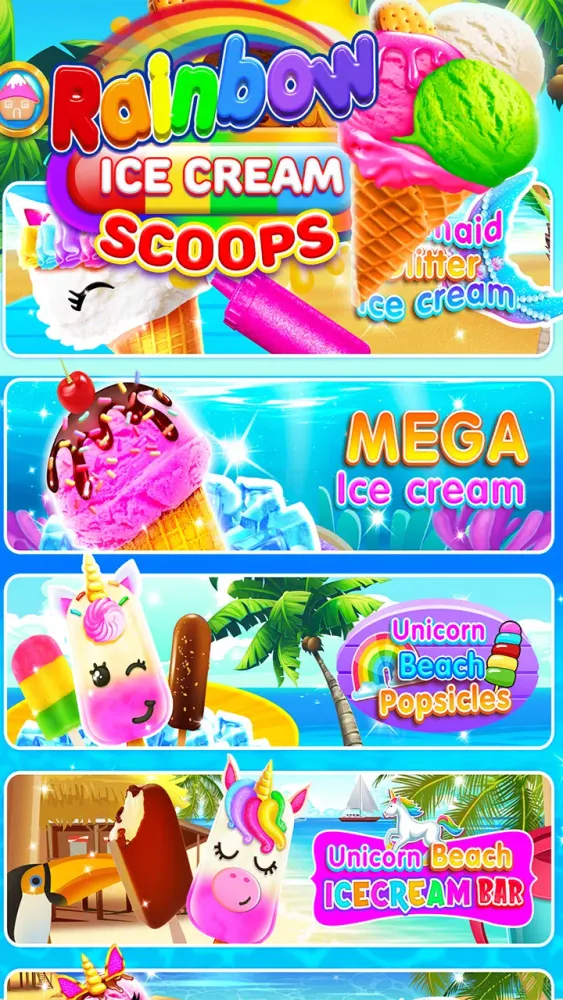 تصاویر Ice Cream Maker Cooking Games