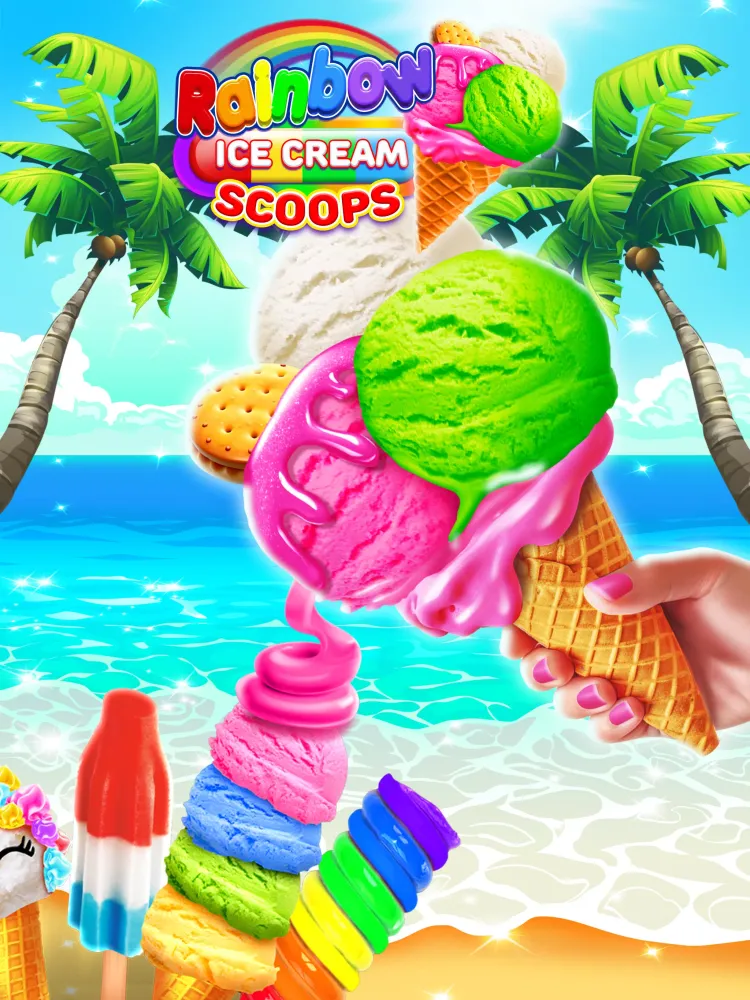 تصاویر Ice Cream Maker Cooking Games