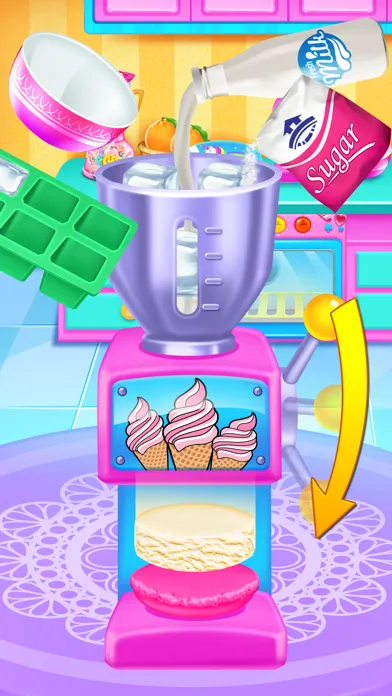 Ice Cream Sandwich Shop Screenshots