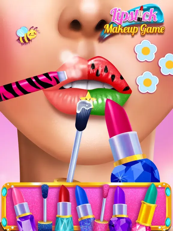 Lips Coloring & Painting iPad  سکرین شاٹس