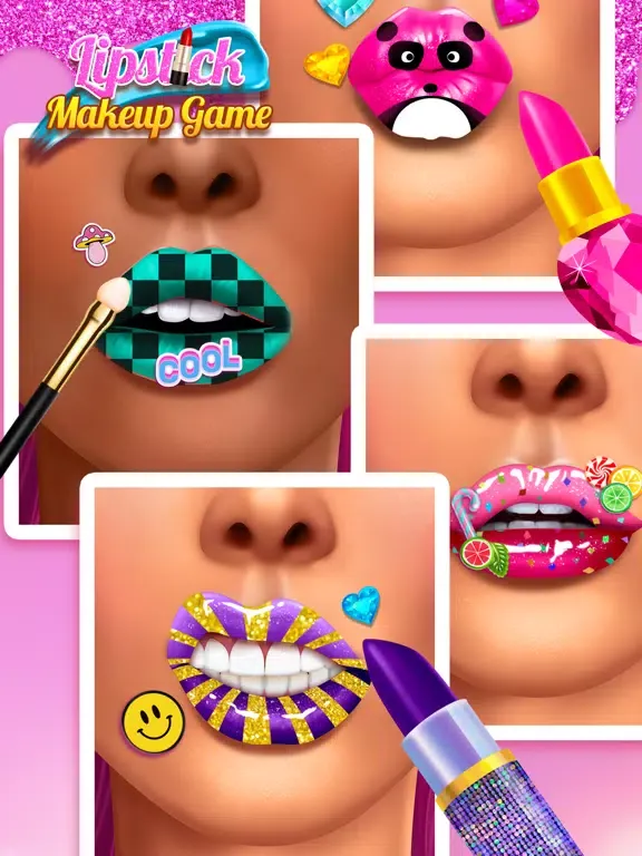 Lips Coloring & Painting iPad  سکرین شاٹس