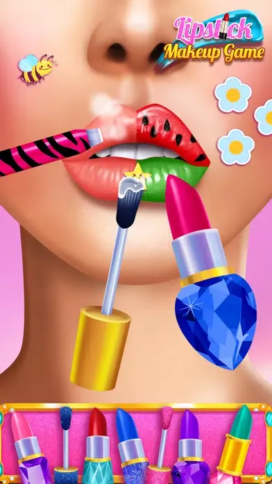Lips Coloring & Painting سکرین شاٹس