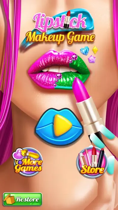 Lips Coloring & Painting سکرین شاٹس