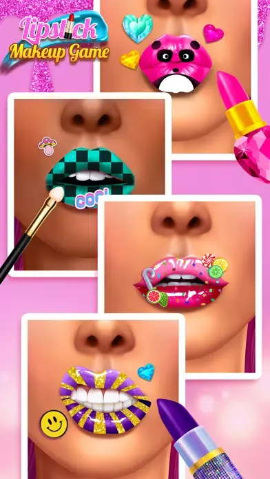 Lips Coloring & Painting سکرین شاٹس