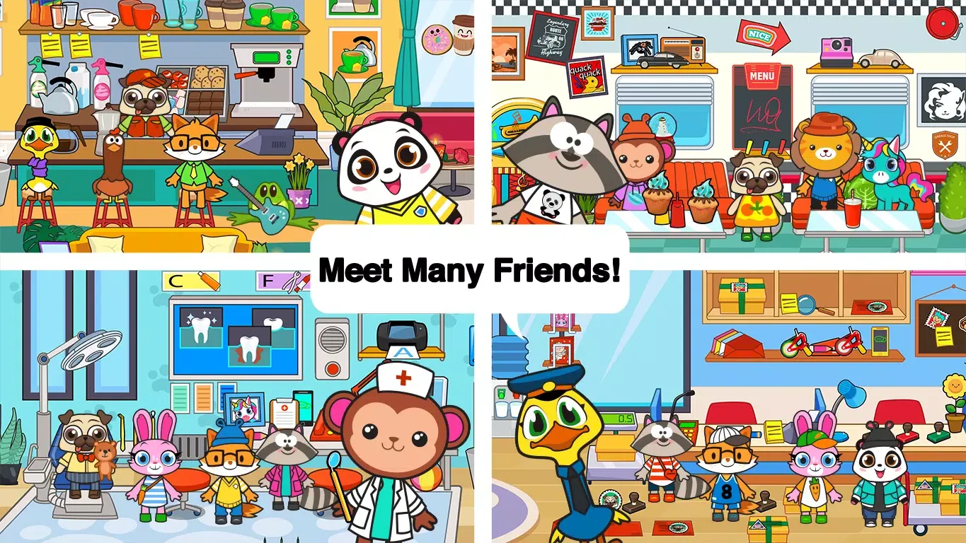 Capturas de tela do Main Street Pets