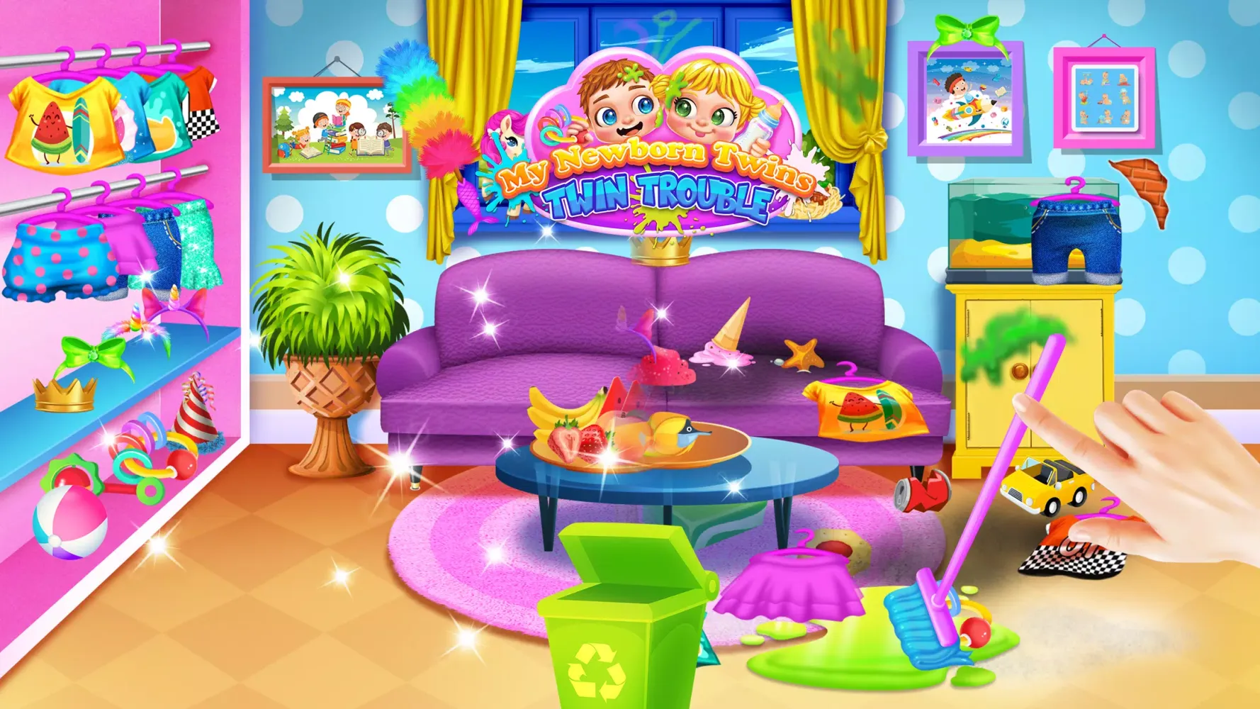 My Newborn Baby Twins Care Screenshots