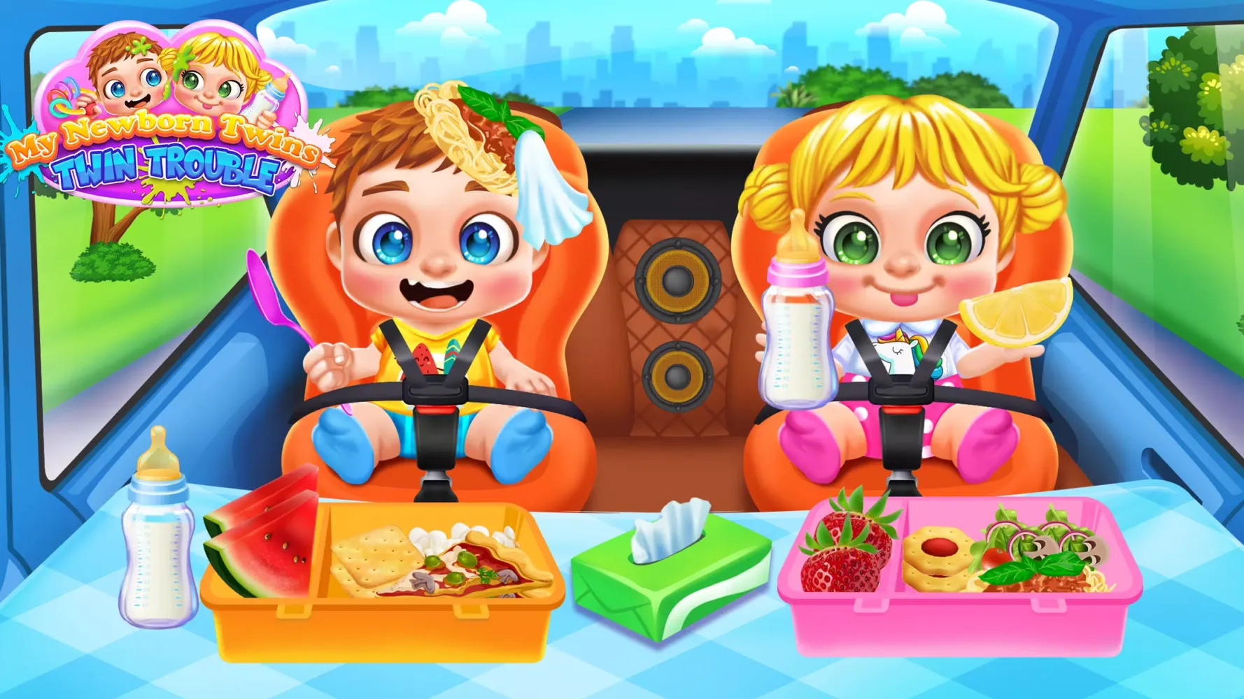 My Newborn Baby Twins Care Screenshots
