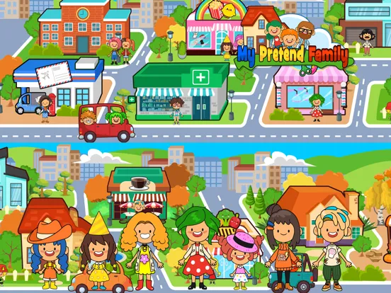 Ảnh chụp màn hình của My Pretend Home & Family iPad 
